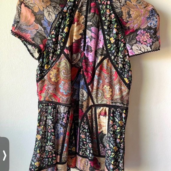 Zimmermann Floral Patchwork Top - Picture 4 of 7